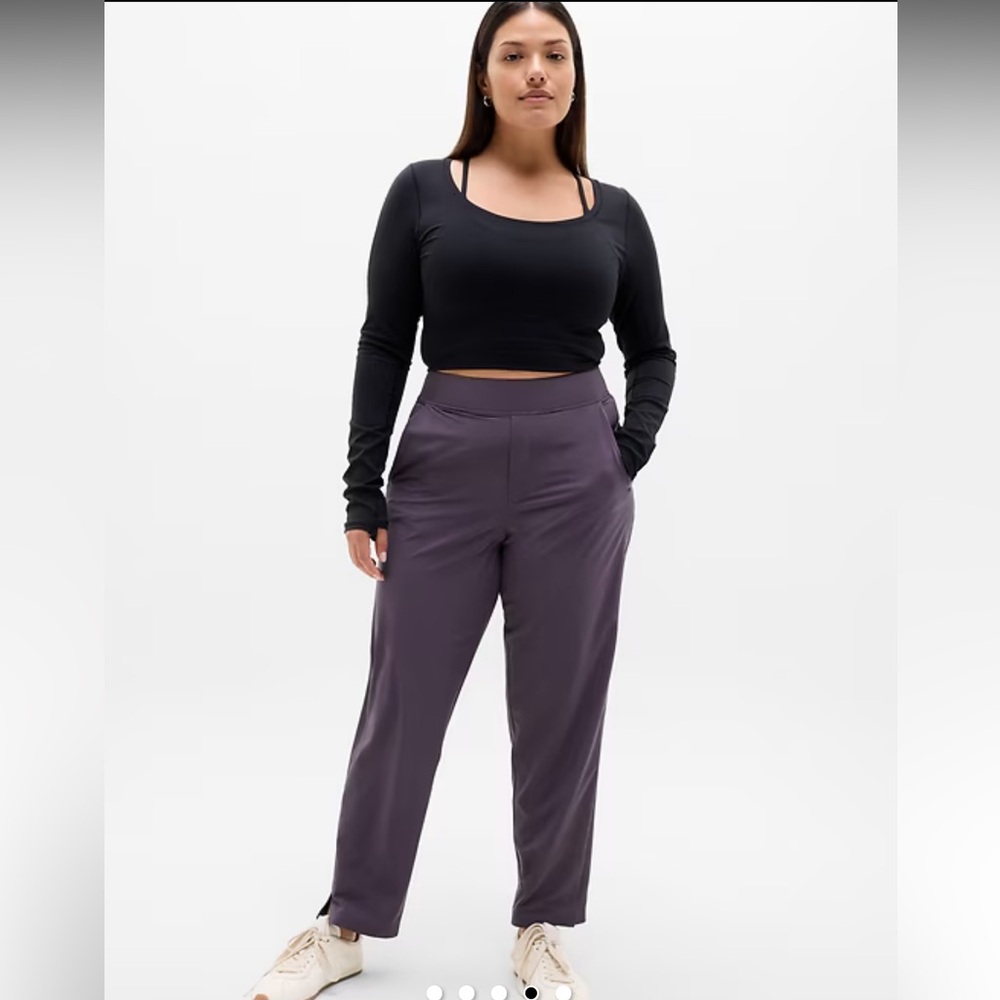 Athleta Brooklyn Mid Rise Ankle Pant Twilight 14
